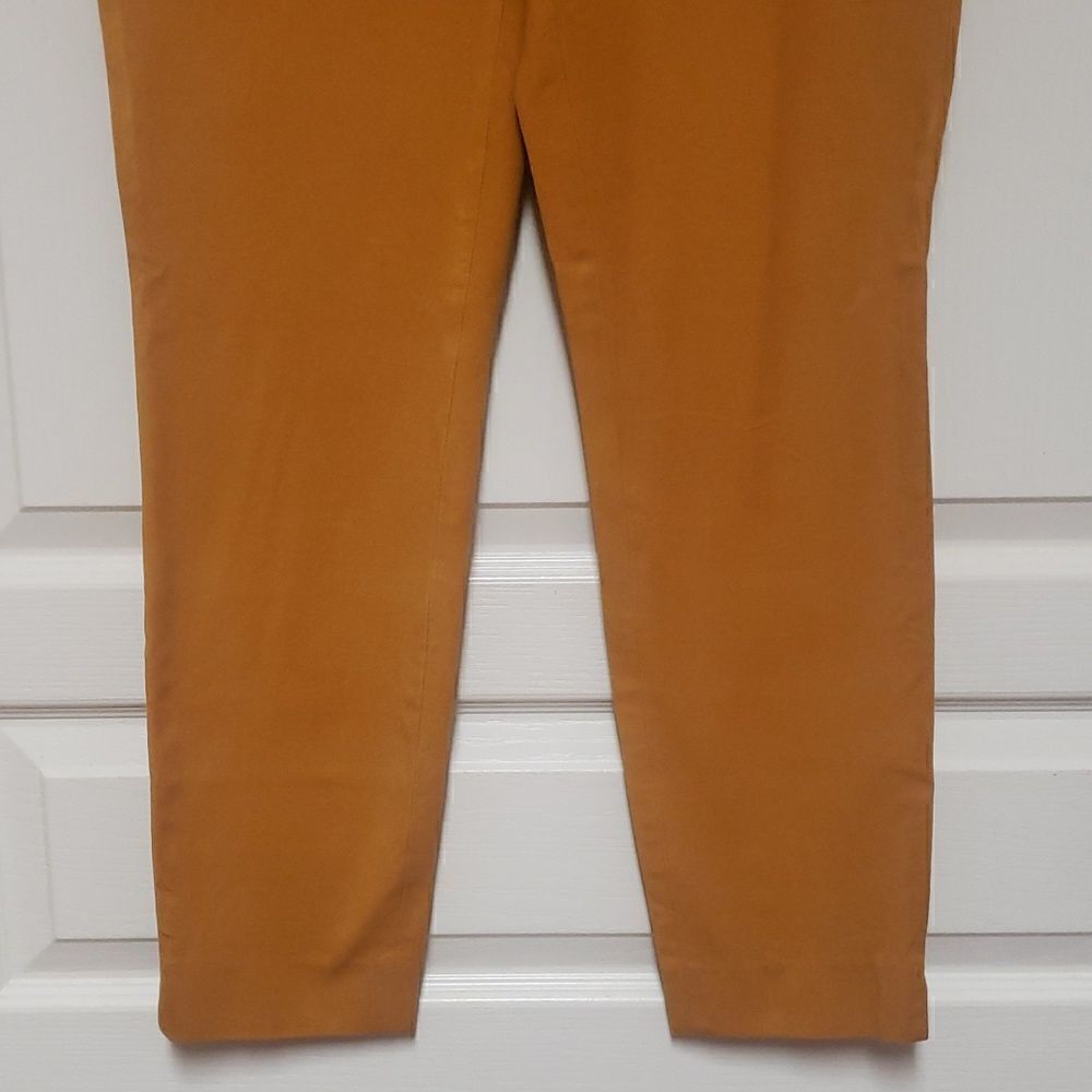 🌹Banana Republic Mustard Color Pants sz 4 - Picture 8 of 11